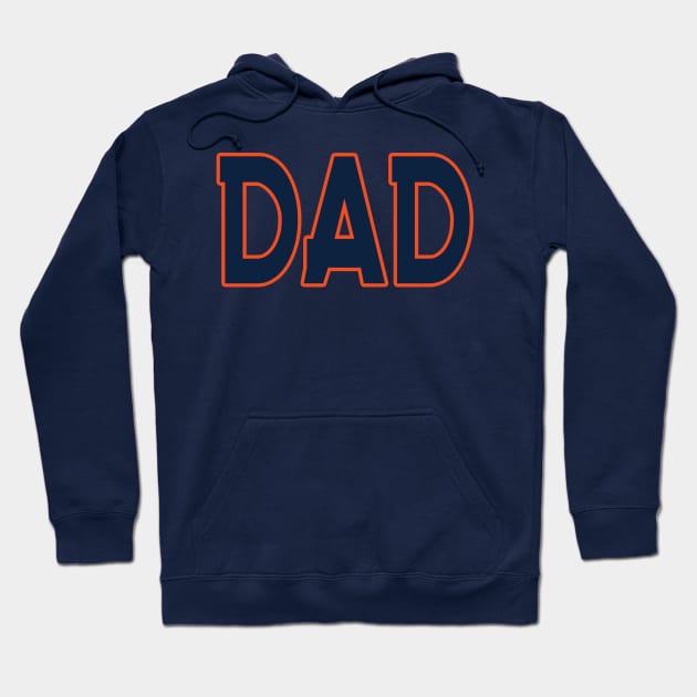 Denver DAD! Hoodie by OffesniveLine